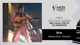 Elvis wins Best Visual Effects or Animation | 2022 AACTA Awards