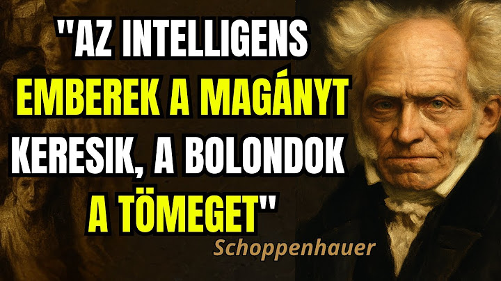 Csak az igazán intelligens emberek érthetik meg, mit akart Schopenhauer mondani a magányról 💭