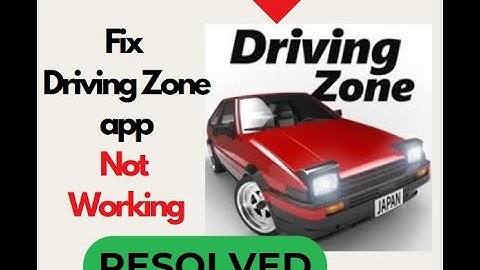 Fix Driving Zone App Not Working / Not Opening on Android | Quick Solutions #techsupport #appfix