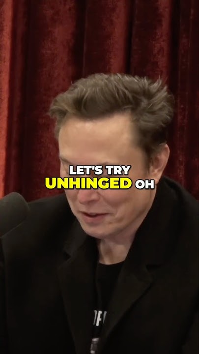 Elon Musk Tries "Unhinged Mode" on Grok 3 - YouTube