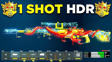*NIEUW* 1 SHOT Sniper-uitrusting in S5 van WARZONE (beste HDR-klasse-opstelling)