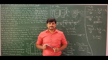 Lecture 5- Problems on heat conduction through composite wall - Mod 1- Heat Transfer by GURUDATT.H.M