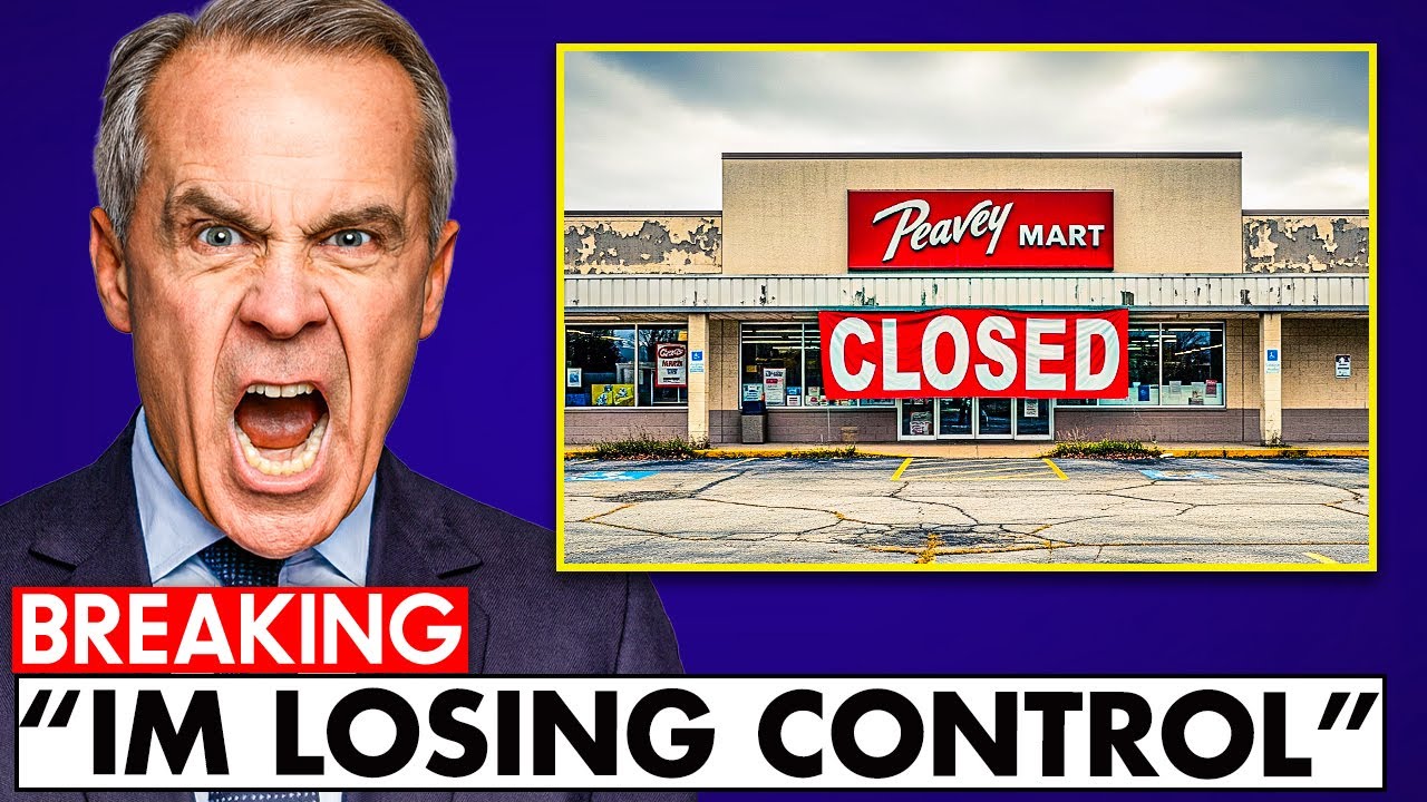 Canada BLOWS UP As Peavey Mart SHUTS DOWN All Stores - Carney FURIOUS!