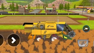 🌾 100 Acre Khet Ki Katai Challenge! Tractor Nahi Ruka | Farm Simulator Gameplay Gaming Video 2026 Ki