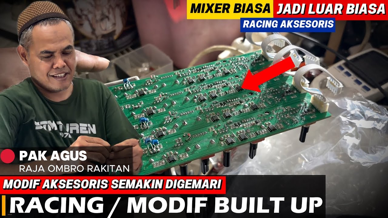PERTAMA DI INDONESIA ‼️, Raja Ombro Terjun Modif Segala Produk Built Up