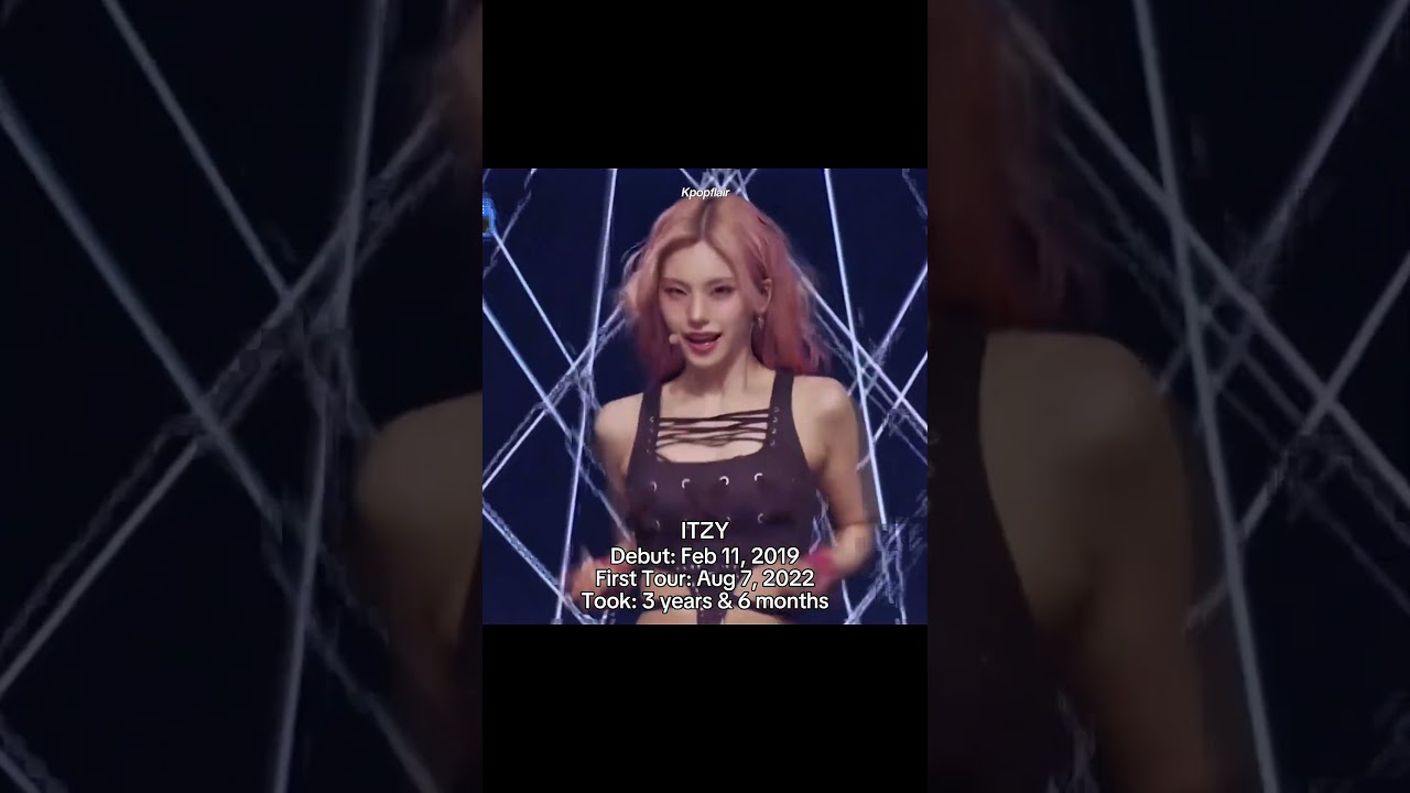 How long it took kpop groups to go on their first world tour#kpop#short#fy0#viral