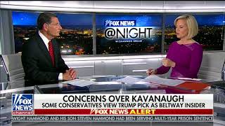 Barrasso on FOX News with Shannon Bream about Judge Brett Kavanaugh