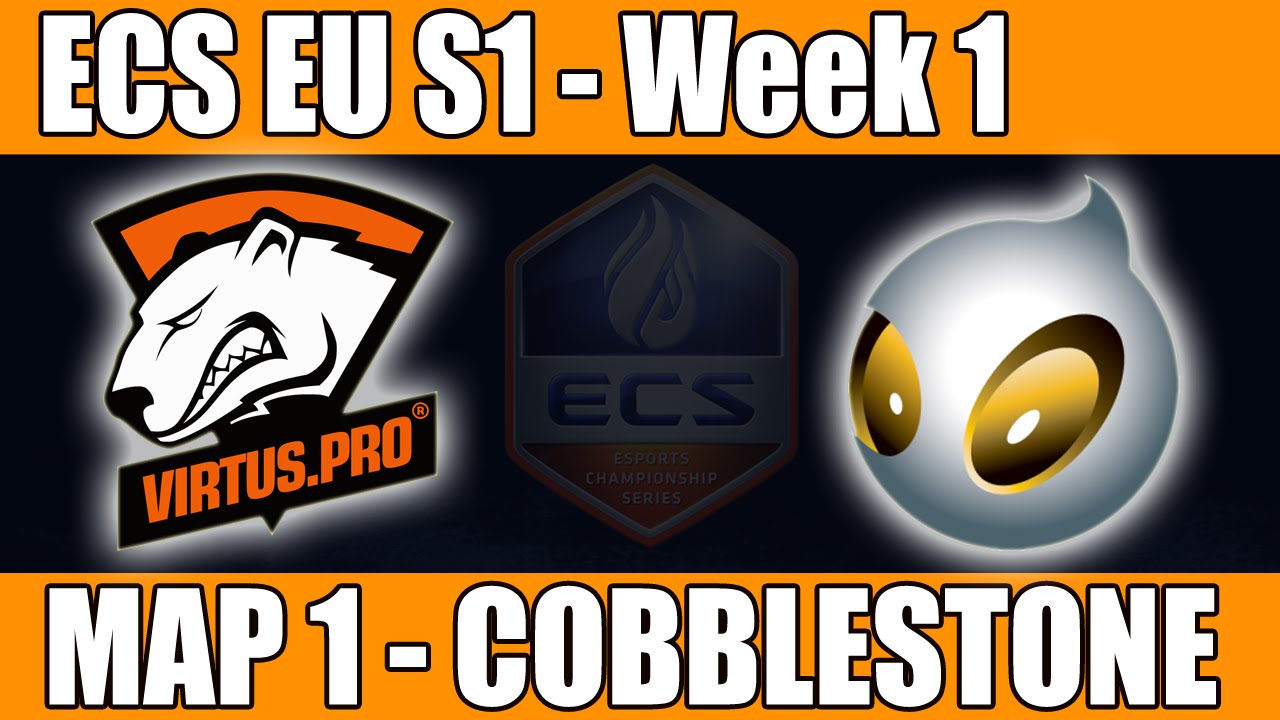 Virtus.Pro vs Dignitas | Map 1 (Cobblestone) | Week 1 ECS EU Season 1 2016