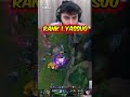Rank #1 Yassuo Is The Craziest League Player #leagueoflegends