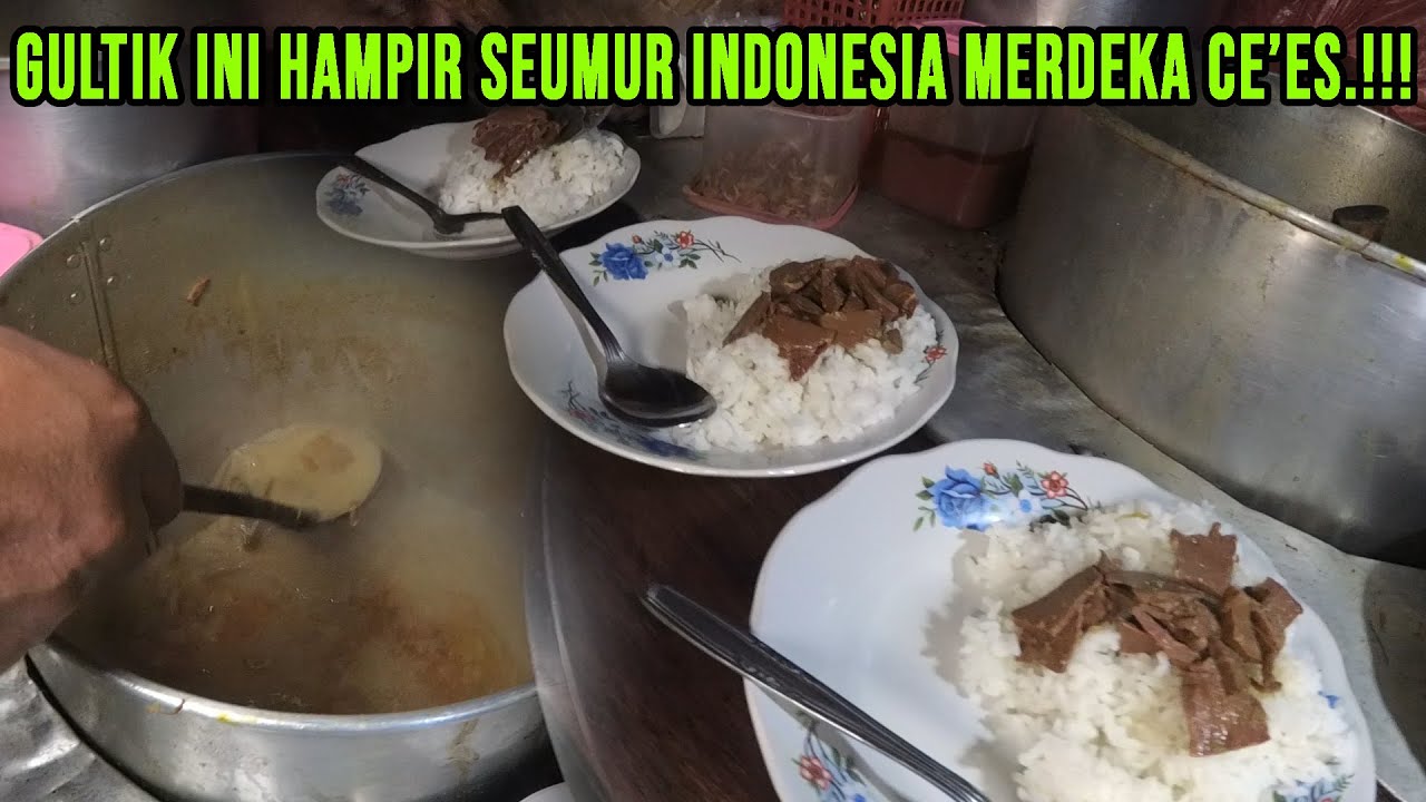 KULINER BLOK M | GULTIK BLOK M | KULINER YANG MASIH BERTAHAN | TAHAN
