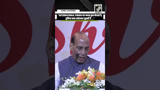 Union Defence Minister Rajnath Singh in Hanoi says India now commands global attention