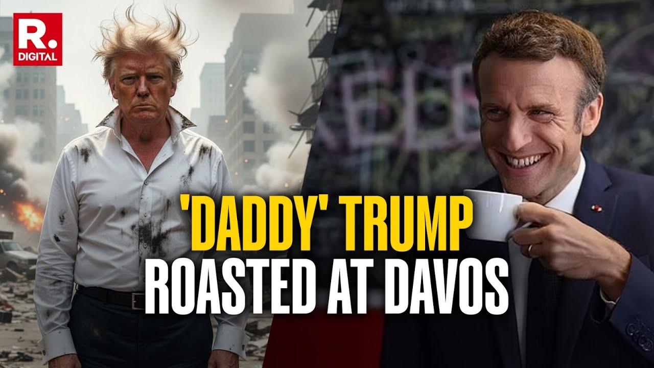 Trump's EU Friends Call Him 'A Bully' On Cam At Davos World Economic Forum Stage | Viral