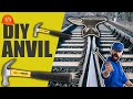 3 Awesome Ways to Turn A Railroad Track Into An Anvil l DIY l Top Tech