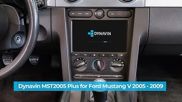 Ford Mustang V 2005-2009 Dynavin Radio Navi Einbau D9-MST2005 Plus