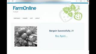 Farm Online - Final year projects | Web Application | JAVA | MySQL | HTML | JSP