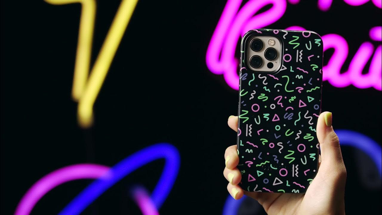 CASELY - Always Vibing | Glow In The Dark Retro Case - YouTube