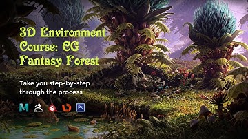 CG Fantasy Forest by Jamir Blanco
