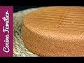 Como hacer bizcocho genovés para tartas. Recetas de Javier Romero