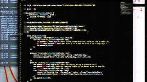 TwilioCon 2012: Hacking in 3D with Ninja Blocks - The Internet of Things