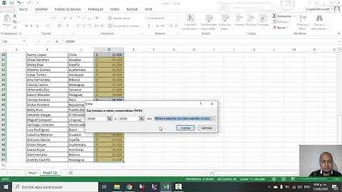 EJERCICIO SIMPLE EN EXCEL CON FORMATO CONDICIONAL