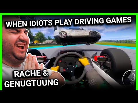 Reaction: Wenn Idioten Rennspiele spielen #3 😂