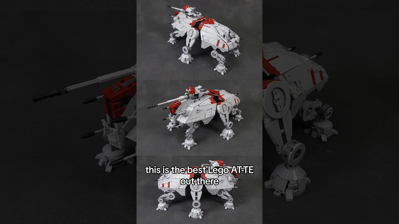 The BEST Custom LEGO AT-TE?