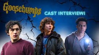 GVN Interview: Goosebumps Cast - Zack Morris, Miles McKenna, and Will Price