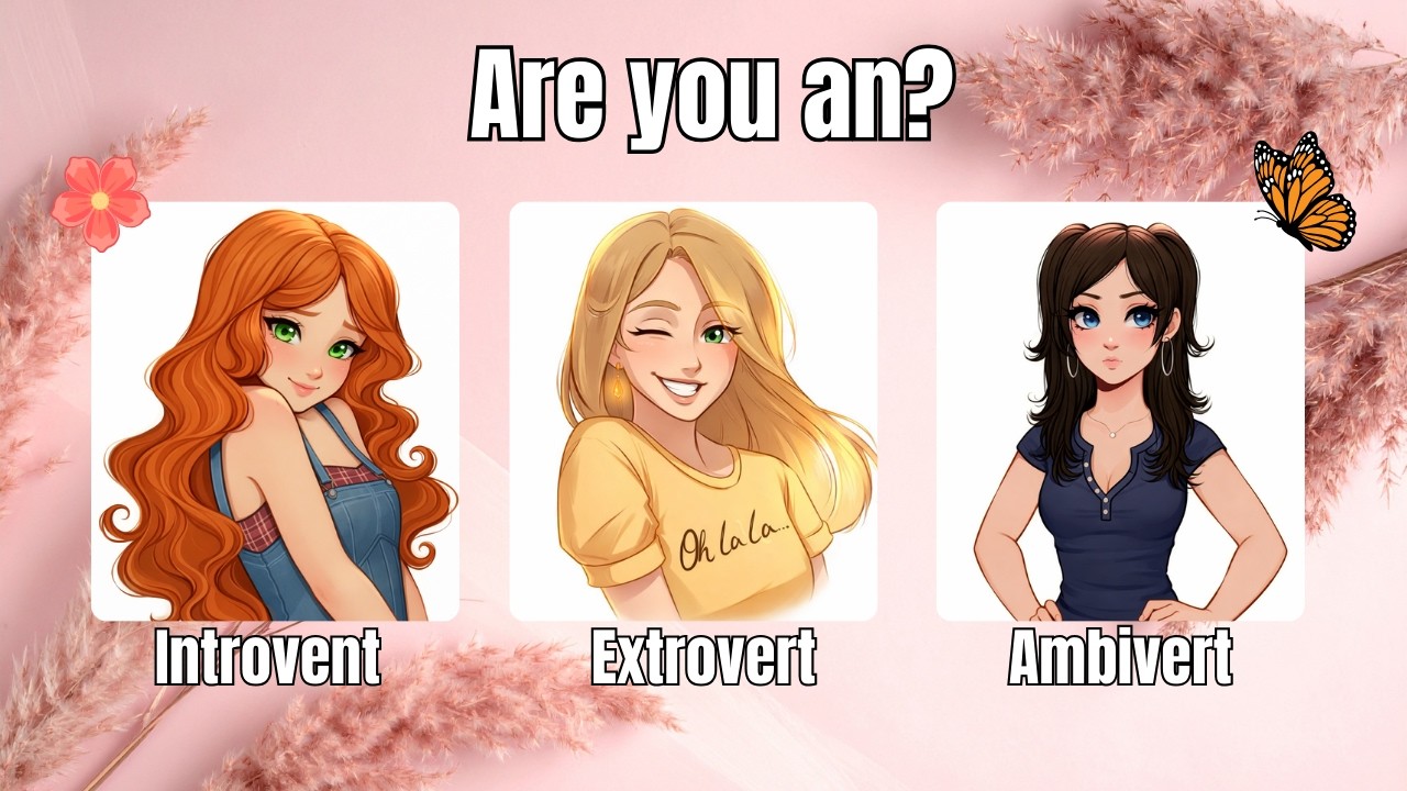 Your Real Vibe Revealed 🔥 Introvert or Extrovert Aesthetic Quiz