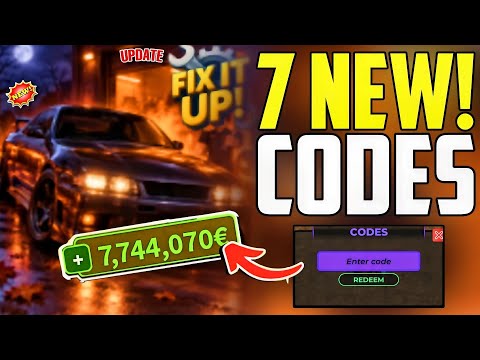 ⚠️UPDATE!⚡[CODE]⚠️ FIX IT UP ROBLOX CODES 2026! FIX IT UP NEW CODES OCTOBER 2026! 