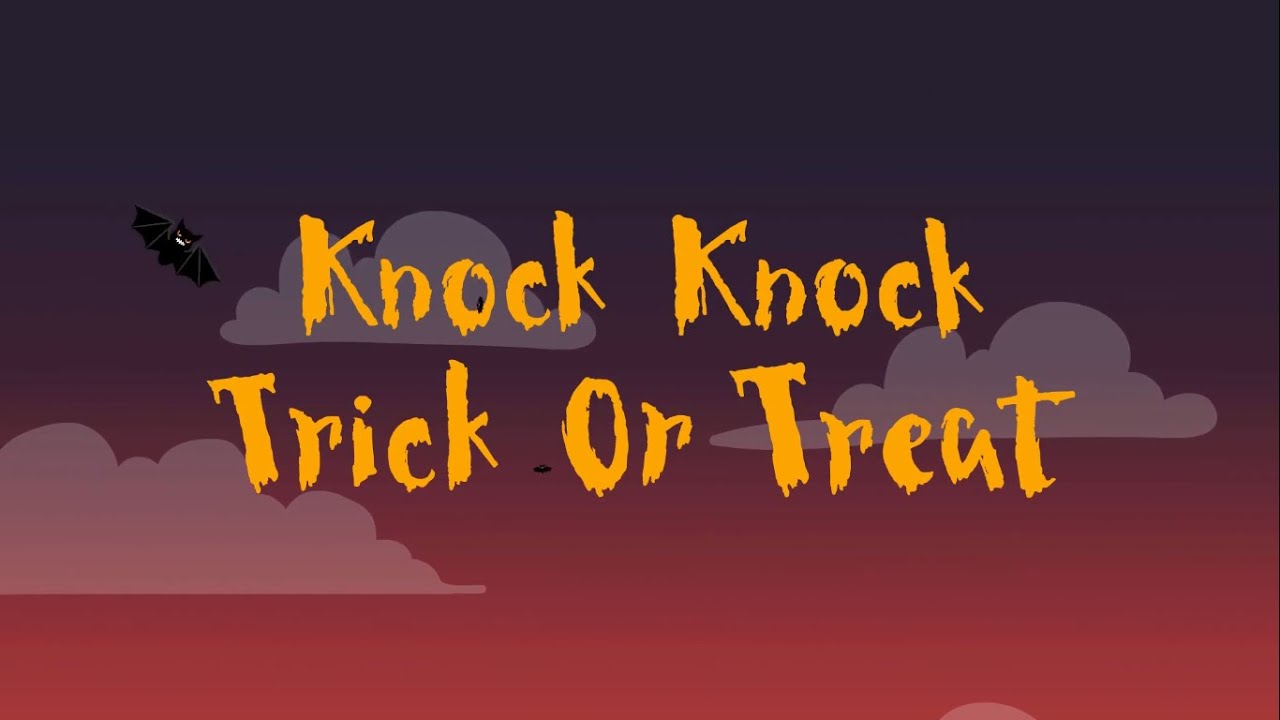 Knock Knock Trick Or Treat Part 2 Knock Knock Trick or Treat | Nursery Rhymes for Kids - YouTube