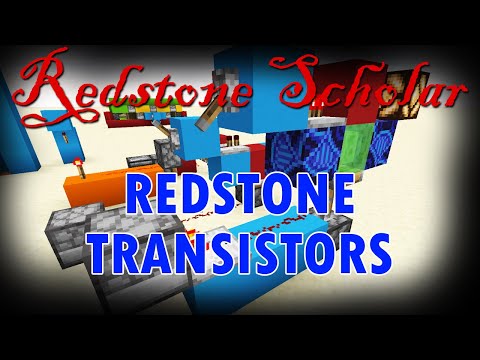 Redstone Transistors