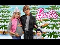 Barbie &amp; Ken Family Christmas Tree Adventure