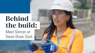 Behind the build: Meet Simran at Swan Draw Dock
Every career starts somewhere.
For Simran, it began with work experience at Balfour Beatty. Today, she’s a Site Engineer helping to deliver the Swan Draw Dock project.
In this edition of Behind the Build, Simran shares her early careers journey, the opportunities that have helped shape her career and what she enjoys most about working in construction. Behind the build: Meet Simran at Swan Draw Dock