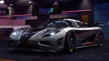 Need For Speed No Limit No.21 Koenigsegg One : 1 Tuning Unlock