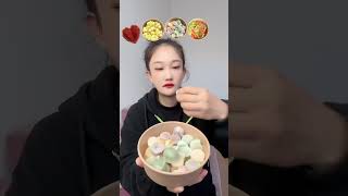 The challenge of eating emoticon pack with gourmet girl #236