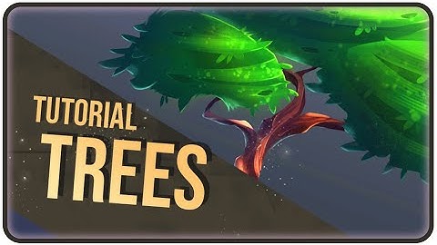 Stylized Trees | Digital Painting Tutorial