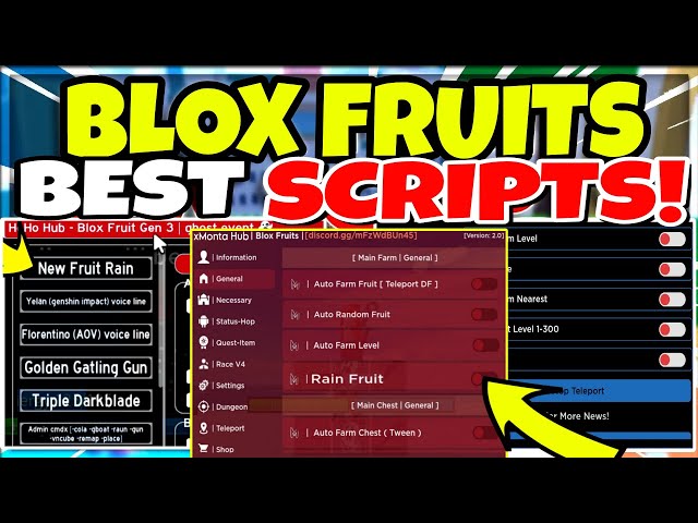 Roblox Scripts Blox Fruit Mobile No Key Fruit Rain & Auto Farm