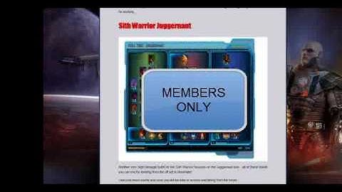 SWTOR jedi leveling guide 2.1 - level up to 50 fast