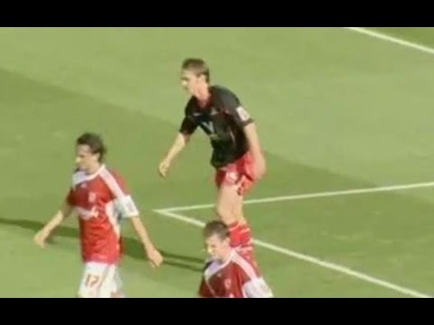 Middlesbrough v Doncaster Rovers 2009-10 TUNCAY LITA GOAL football score