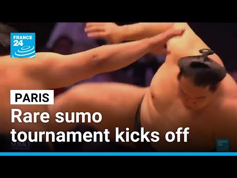 'Must-see event', rare sumo tournament kicks off in Paris • FRANCE 24 English