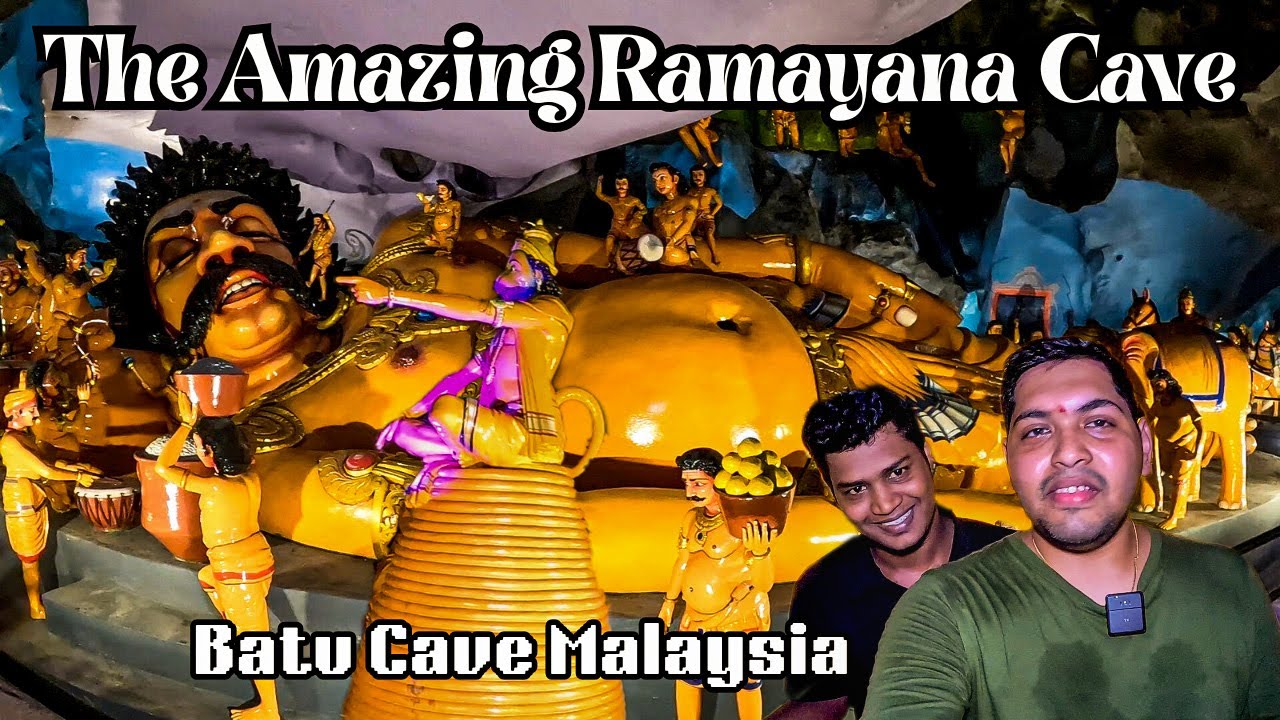 The Most Interesting Ramayana Cave in Batu Caves, Malaysia | Hindu Epic in a Cave!