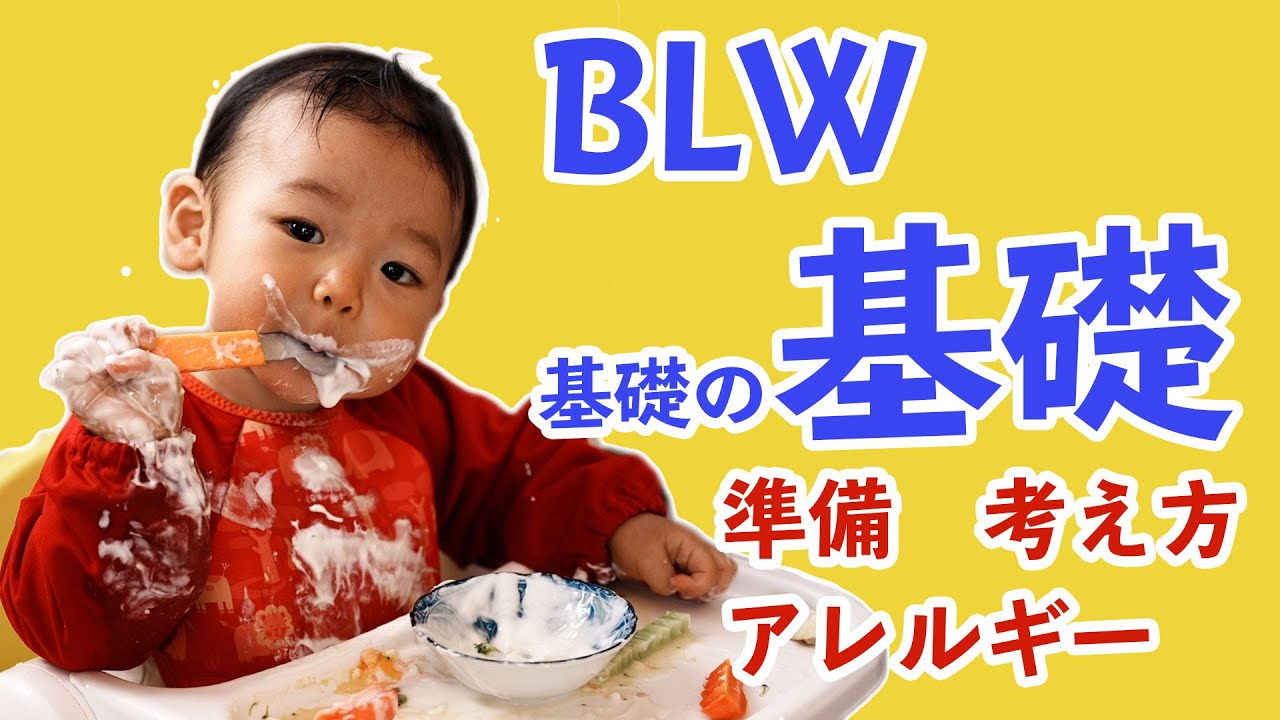 BLW基礎の基礎 赤ちゃん主導の離乳食★６ヶ月以降いつでもOK★親は楽して子供は成長！