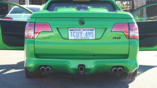 2008 Holden Special Vehicles Maloo E Series MY09 R8 Green 6 Speed Sports Automatic Utility