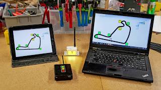Flagtronics in car race flagging system