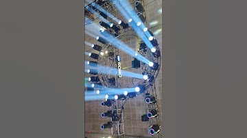 ROBO Sharpy Light Show In Kolkata Dj Expo 2025 #dj #djlight #flashlight #ledlight #stagelighting