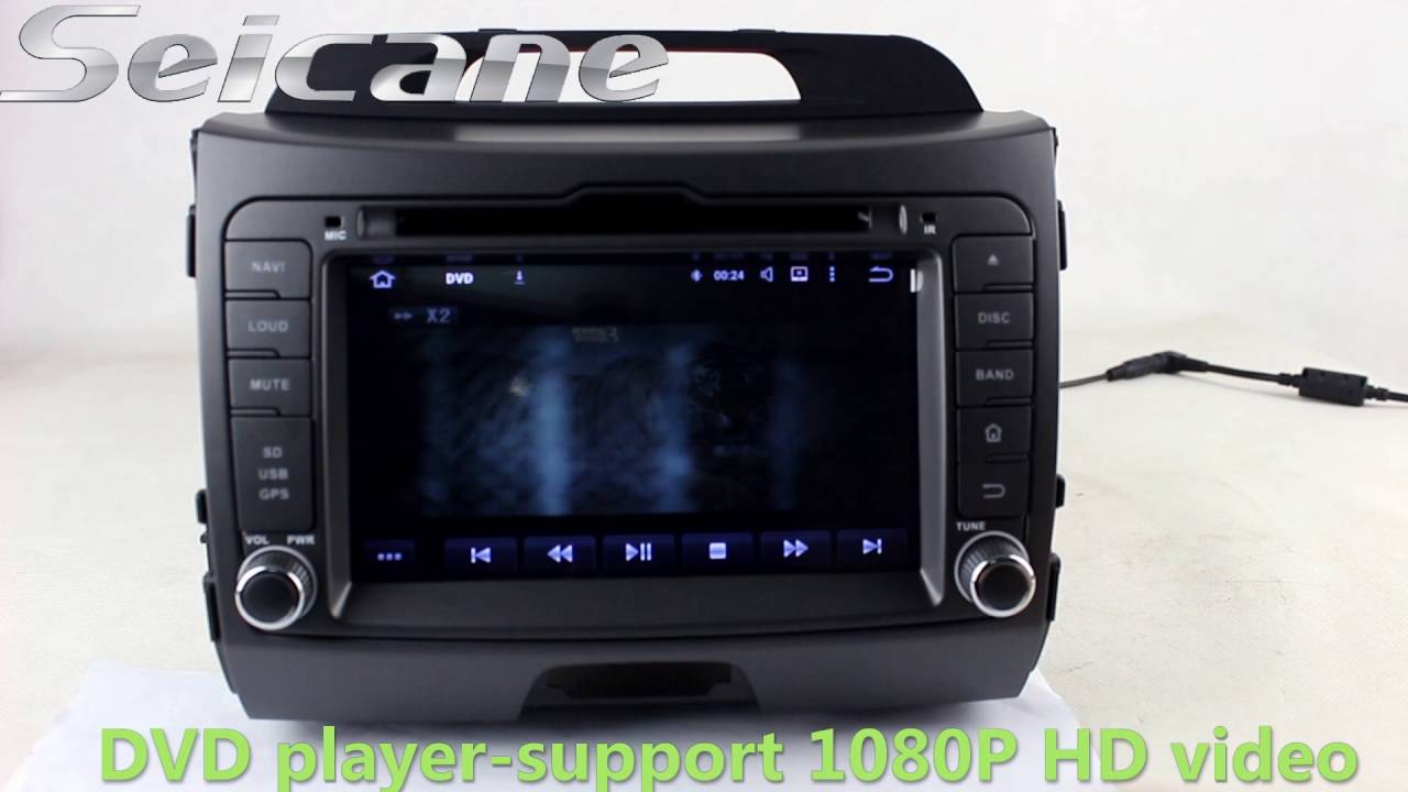 All in one 2010 2011 2013 KIA SPORTAGE stereo dvd player autoradio with