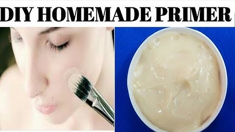MAKE MAKEUP PRIMER AT HOME|DIY HOMEMADE PRIMER|HOMEMADE QUEEN