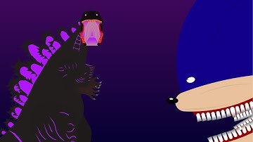 Shin Godzilla vs shin sonic