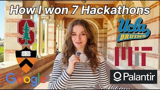 How to win a hackathon (tips from a 7x winner & organizer!)