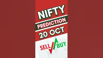 Nifty Prediction For Tomorrow | 20 October 2025